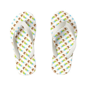 Flip Flops, Kids/Hawaiian Boy Kid's Flip Flops