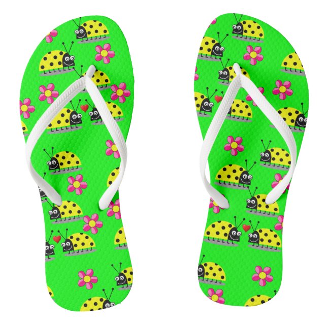 Flip Flops Ladybug (Footbed)