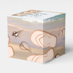 Flip Flops on the Beach Wedding Favor Box