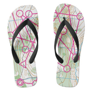 Flip flops - orienteering course
