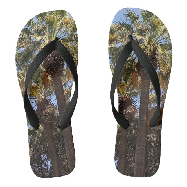 Flip FLops Palm Trees (Footbed)
