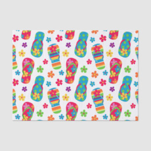 Flip Flops Pattern Tissue Paper