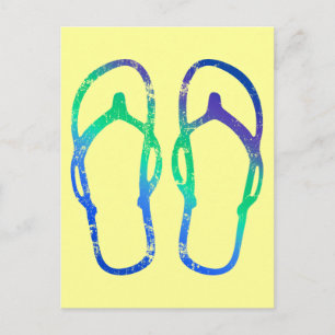 Flip Flops Postcard