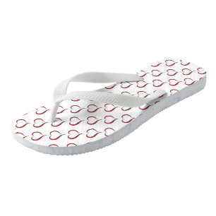 Flip Flops/Red Hearts Flops