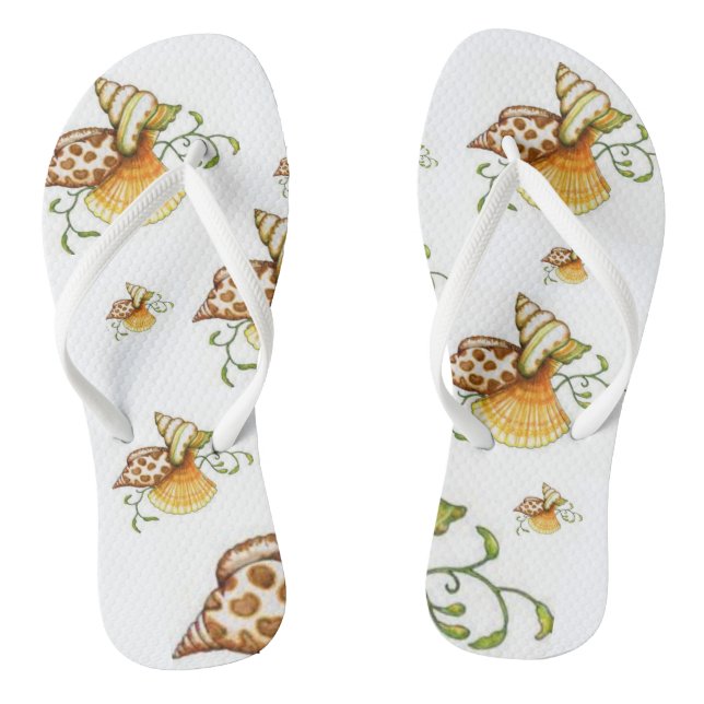 Flip Flops Seashell (Footbed)