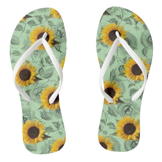 Flip Flops Sunflower (Footbed)