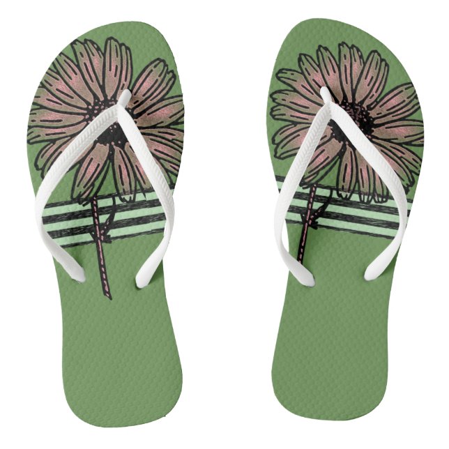 Flip Flops Sunflower (Footbed)