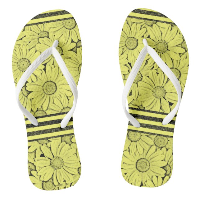 Flip Flops Sunflower (Footbed)