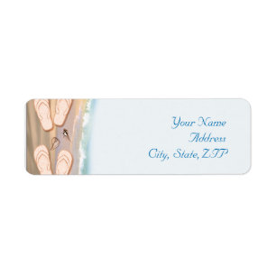 Flip Flops sur la plage