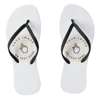 Flip Flops Thin Straps - Custom (add image/text) 