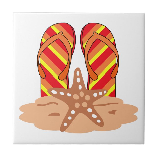 Flip Flops Tile (Front)