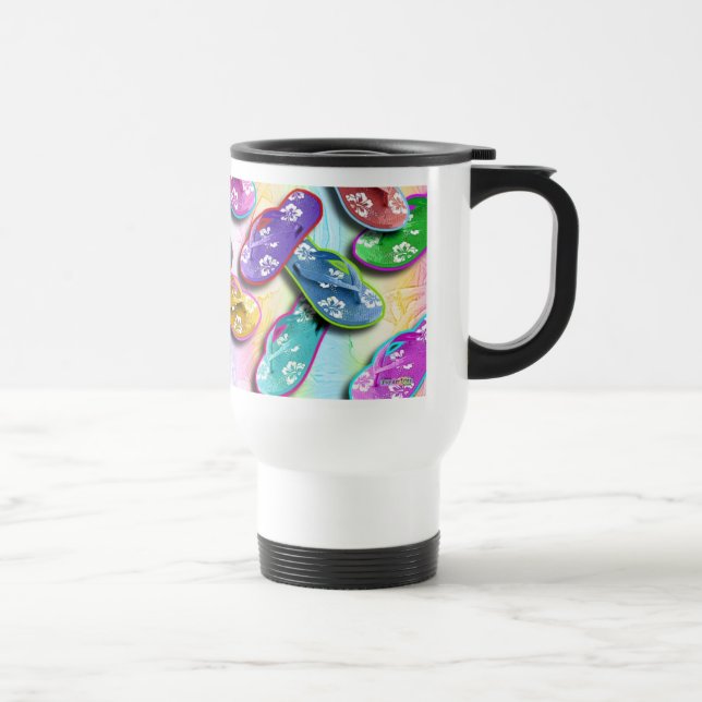 FLIP FLOPS Travel Mugs (Right)