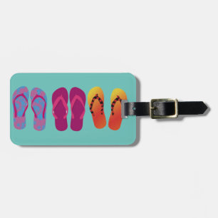 Flip Flops Trio 4 Luggage Tag
