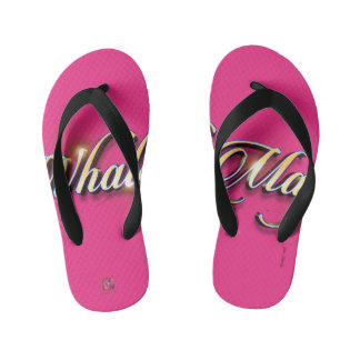 Flip Flops Whale Magic Hot Pink