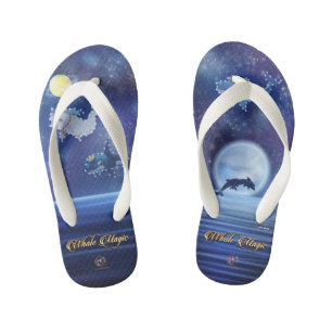 Flip Flops Whale Magic Royal Constellations