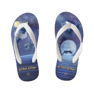 Flip Flops Whale Magic Royal Constellations