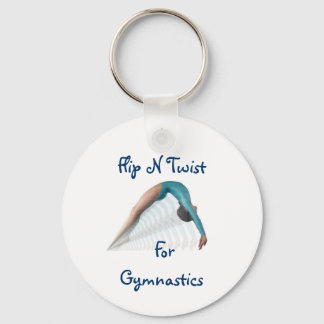 Flip N Twist,  For Gymnastics Keychain