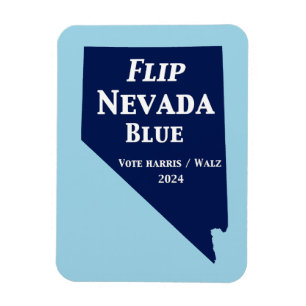 Flip Nevada Blue in 2024 Magnet
