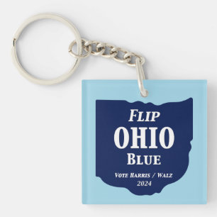 Flip Ohio Blue in 2024 Keychain