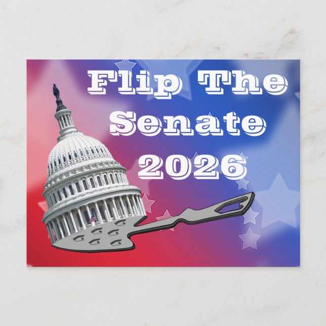Flip The Senate Vote 2026 Postcard (Front)