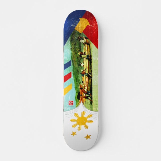 Flipboard Oldschool Skateboard (Front)