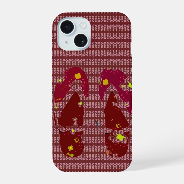 Flipflops iPhone 15 Case (Back)