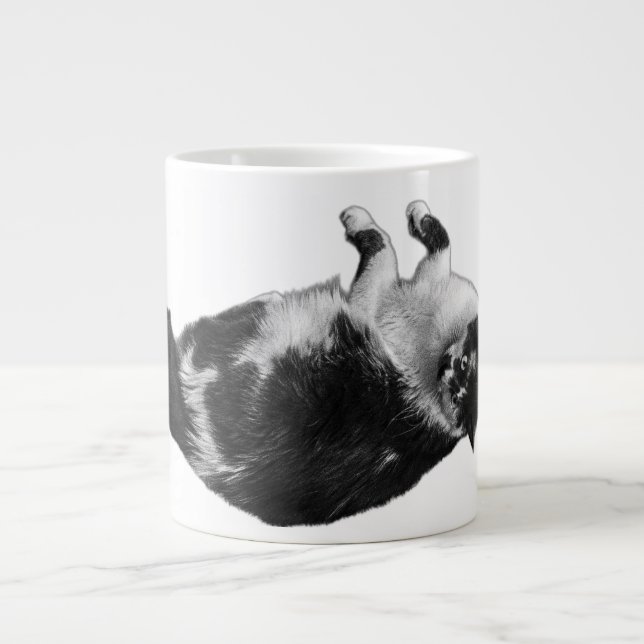 Flipped Feline Morning Mug (Front)