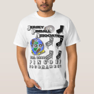 FLIPPER : T-shirt 2012 de tournoi de PinGolf