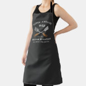 Flippin Awesome Dad BBQ Father Personalized Apron (Insitu)