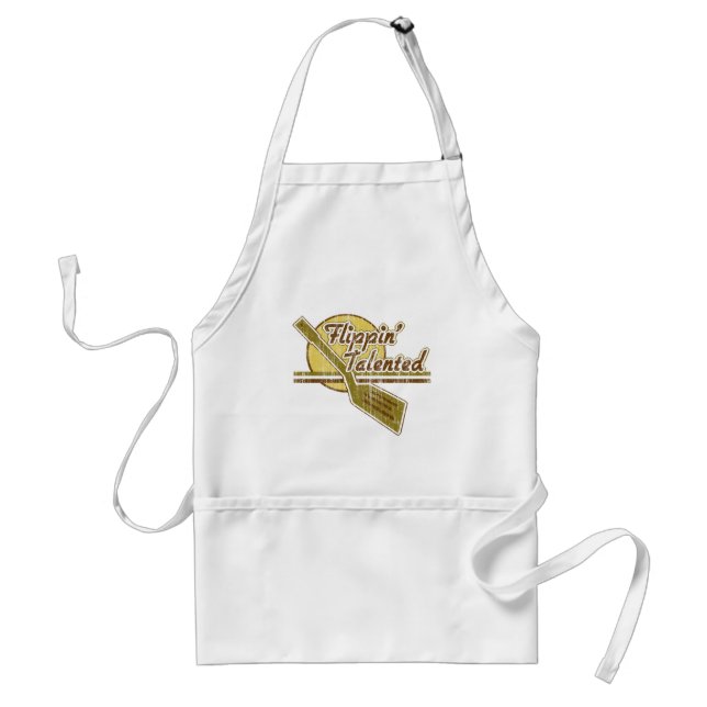 Flippin' Talented Standard Apron (Front)