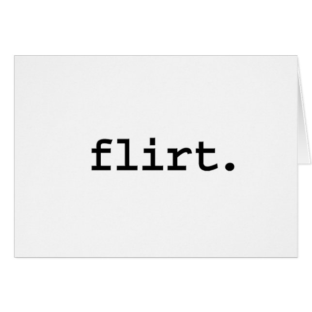 flirt (Devant horizontal)