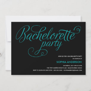 FLIRT BACHELORETTE PARTY INVITATION