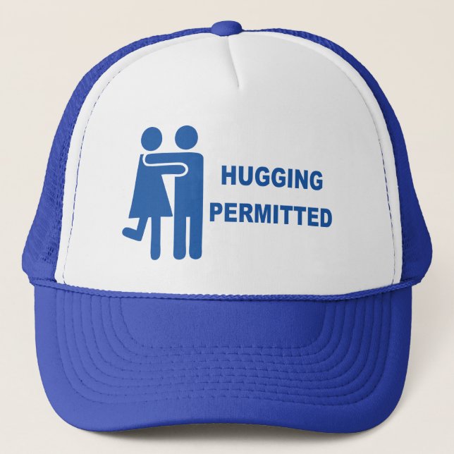Flirt cap HUGGING PERMITTED mandator (Front)
