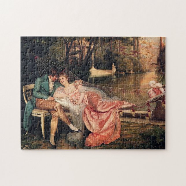 Flirtation by Frederic Soulacroix Jigsaw Puzzle (Horizontal)