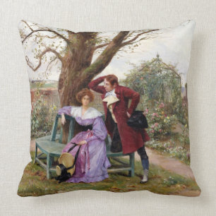 Flirtation Throw Pillow