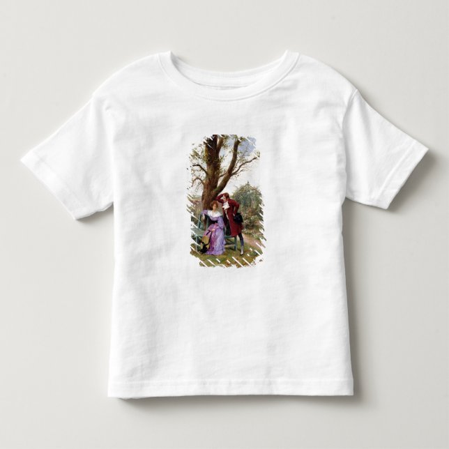 Flirtation Toddler T-shirt (Front)