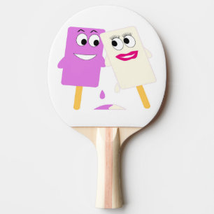 FLIRTING ICE CREAM POPS PING PONG PADDLE