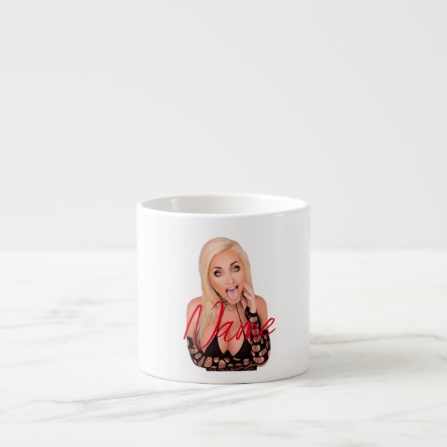 Flirty blonde Thunder_Cove  Espresso Cup (Front)