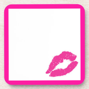 Flirty Kiss Coaster