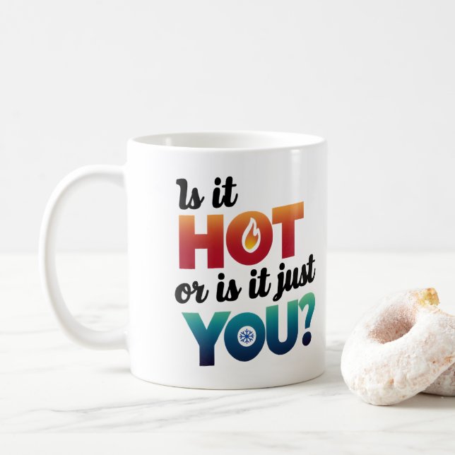 Flirty Pickup Line Mug  (With Donut)