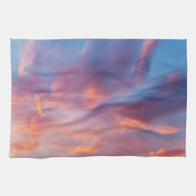 flirty sky kitchen towel (Horizontal)