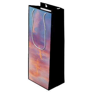 flirty sky wine gift bag