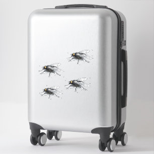 Flly Buddy 4 petits autocollants de contour