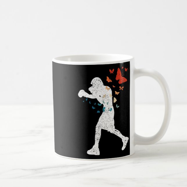 Float Like Butterfly Sting Bee Boxer Love Boxing S Coffee Mug (Right)