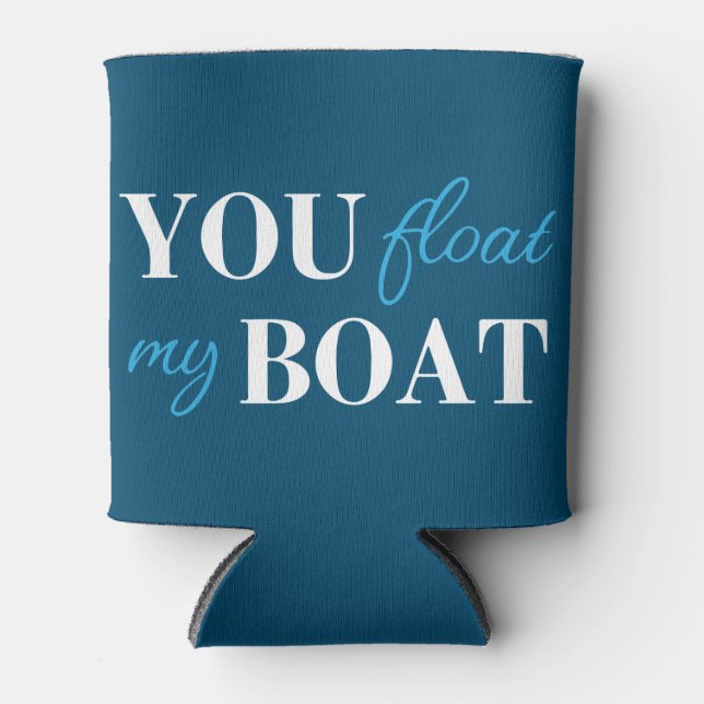 Float my boat can cooler (Front)