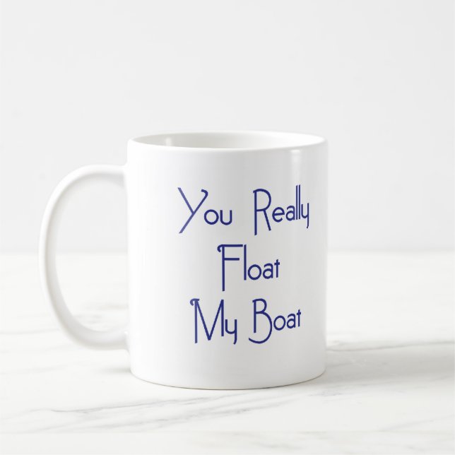 Float My Boat Coffee Mug (Left)