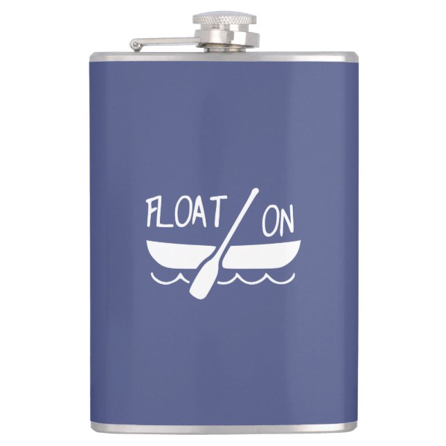 Float On Hip Flask (Front)