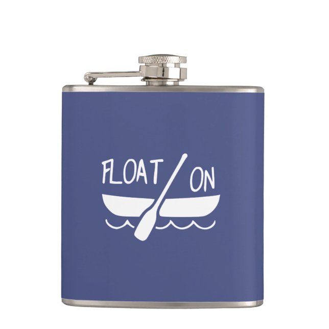 Float On Hip Flask (Front)