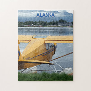 Float plane 6, Lake Hood, Anchorage, Alaska, USA Jigsaw Puzzle