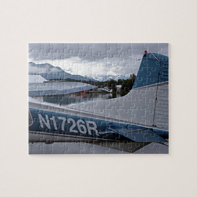 Float plane 8, Lake Hood, Alaska, USA Jigsaw Puzzle (Horizontal)